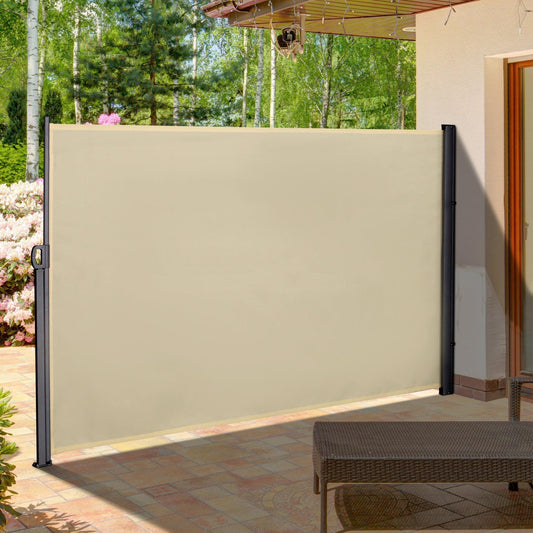 Outsunny Outdoor Privacy Fence for Patio and Garden - ALL4U RETAILER LTD