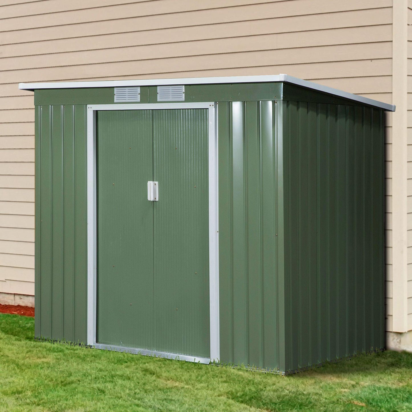 Outsunny Outdoor Storage Shed - Simple & Spacious - ALL4U RETAILER LTD