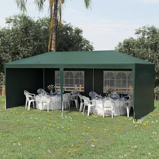 Outsunny Party Tent - 6x3m Outdoor Canopy - ALL4U RETAILER LTD