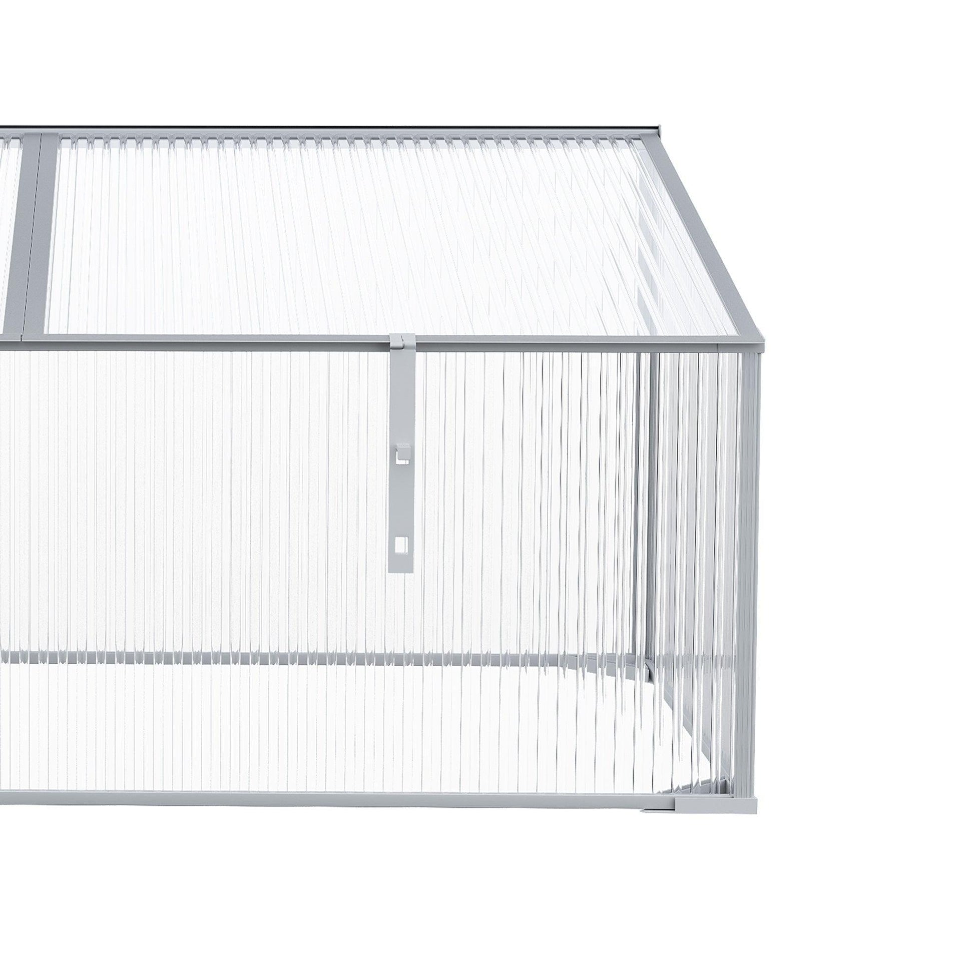 Outsunny Polycarbonate Garden Greenhouse - 99L x 60W x 44H cm - ALL4U RETAILER LTD