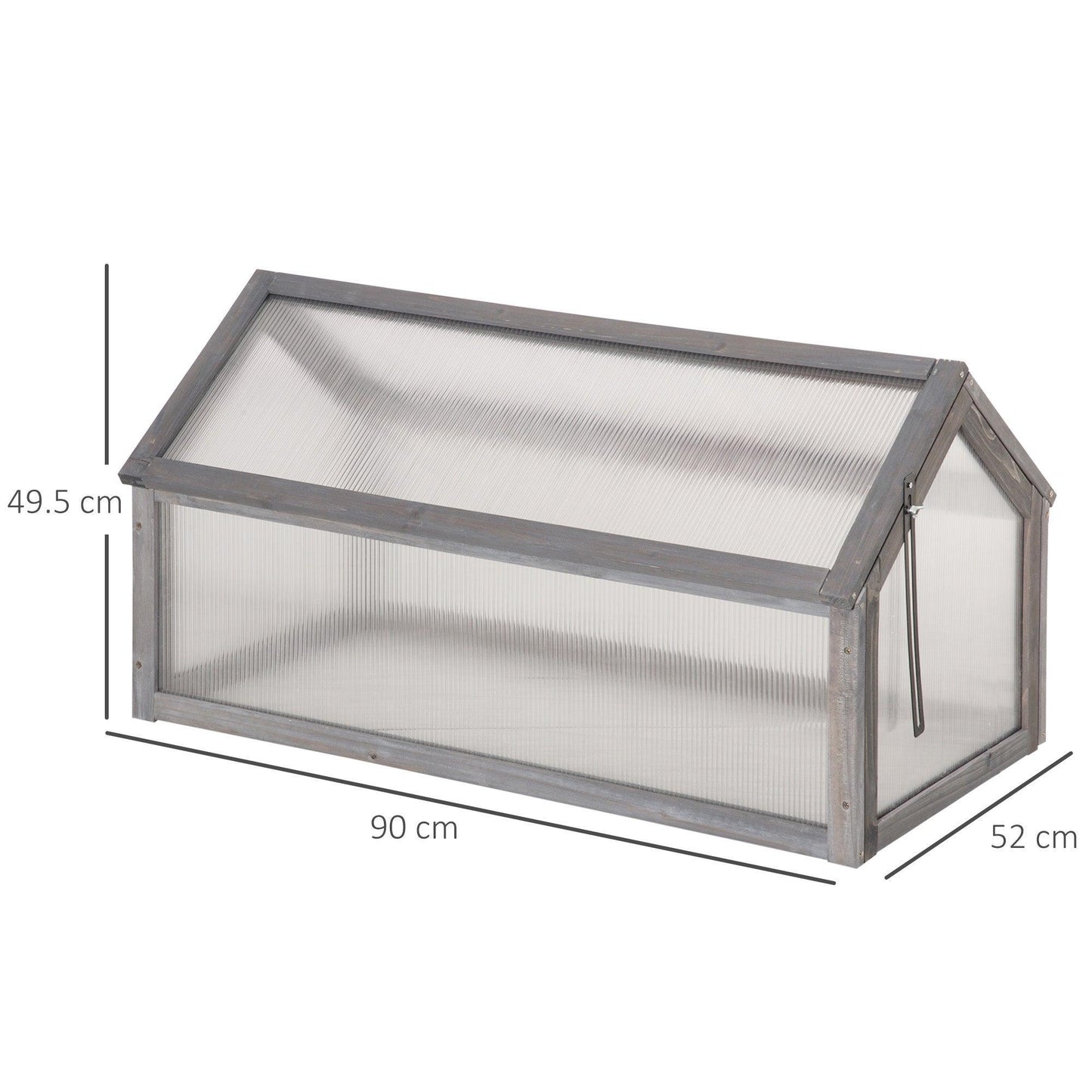 Outsunny Polycarbonate Grow House for Plants - ALL4U RETAILER LTD