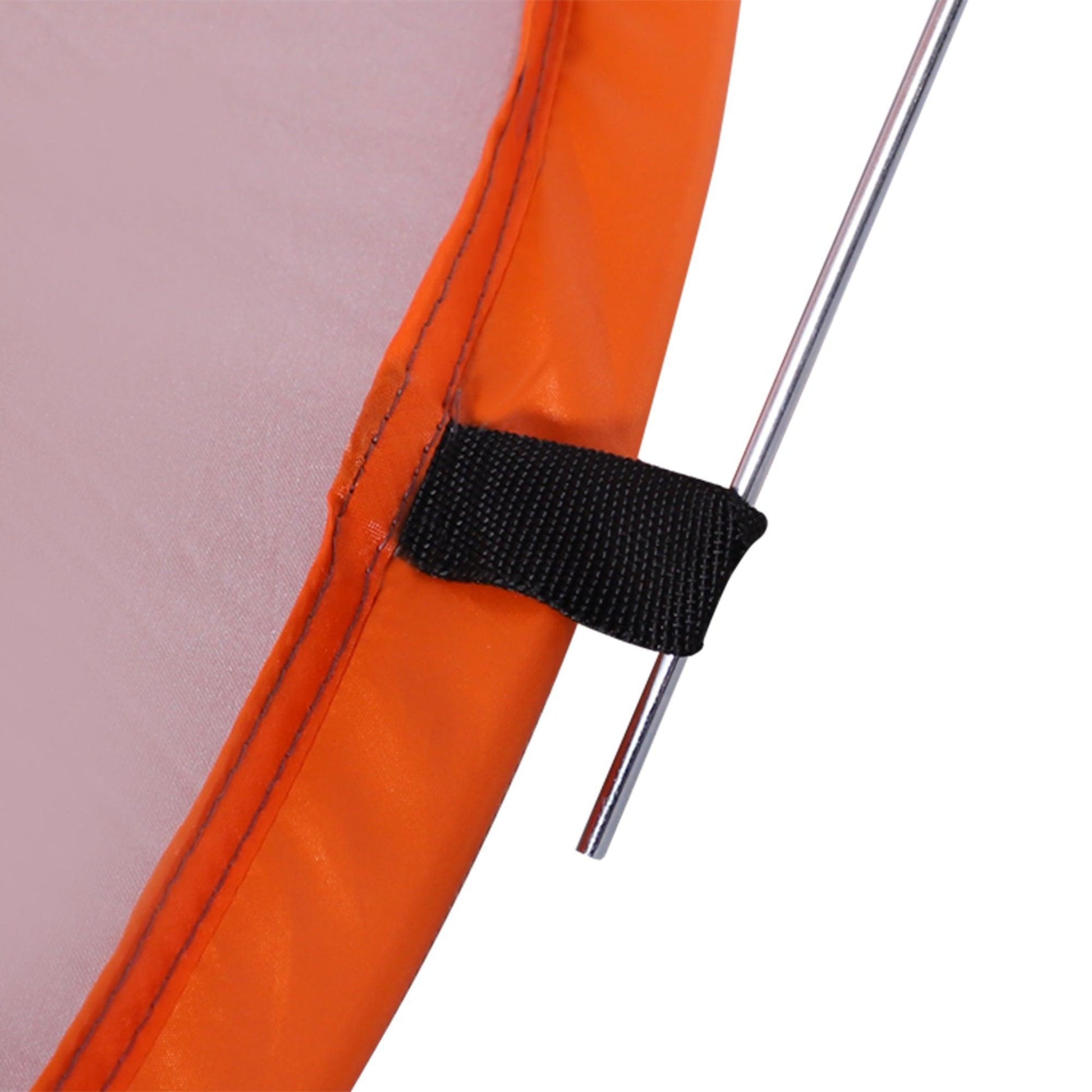 Outsunny Pop up Beach Tent - Orange - ALL4U RETAILER LTD