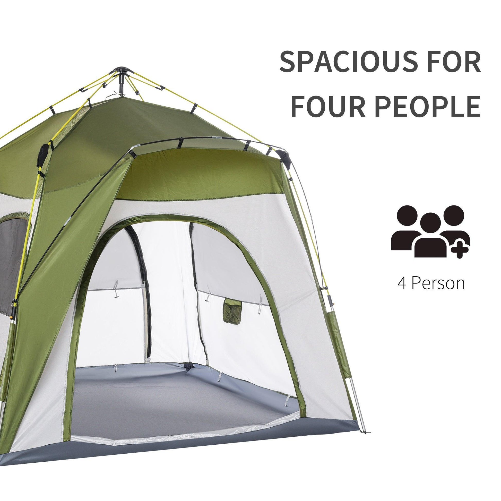 Outsunny Portable Camping Tent - ALL4U RETAILER LTD