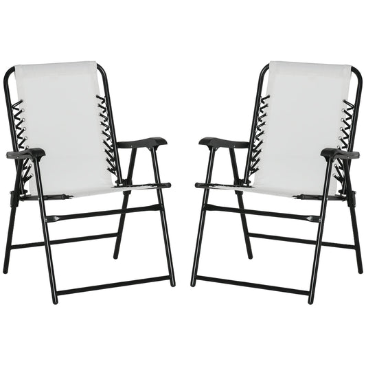 Outsunny Portable Patio Chairs – Folding Set for Outdoor Relaxation - ALL4U RETAILER LTD