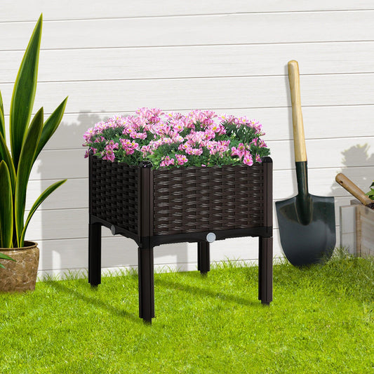 Outsunny Raised Garden Bed - Easy Planting for Vegetables - ALL4U RETAILER LTD