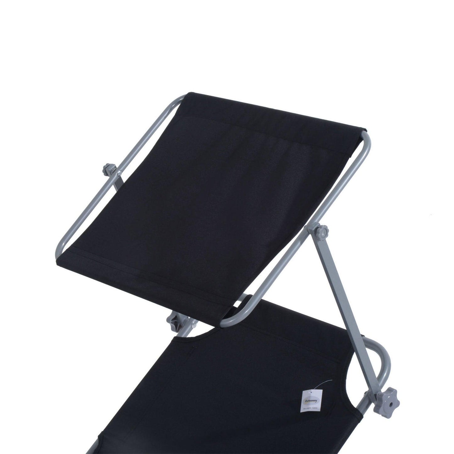 Outsunny Reclining Chair - Adjustable Sun Lounger - ALL4U RETAILER LTD