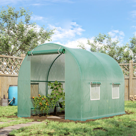 Outsunny Walk-In Greenhouse - 2.5 x 2m, Waterproof & Reinforced - ALL4U RETAILER LTD