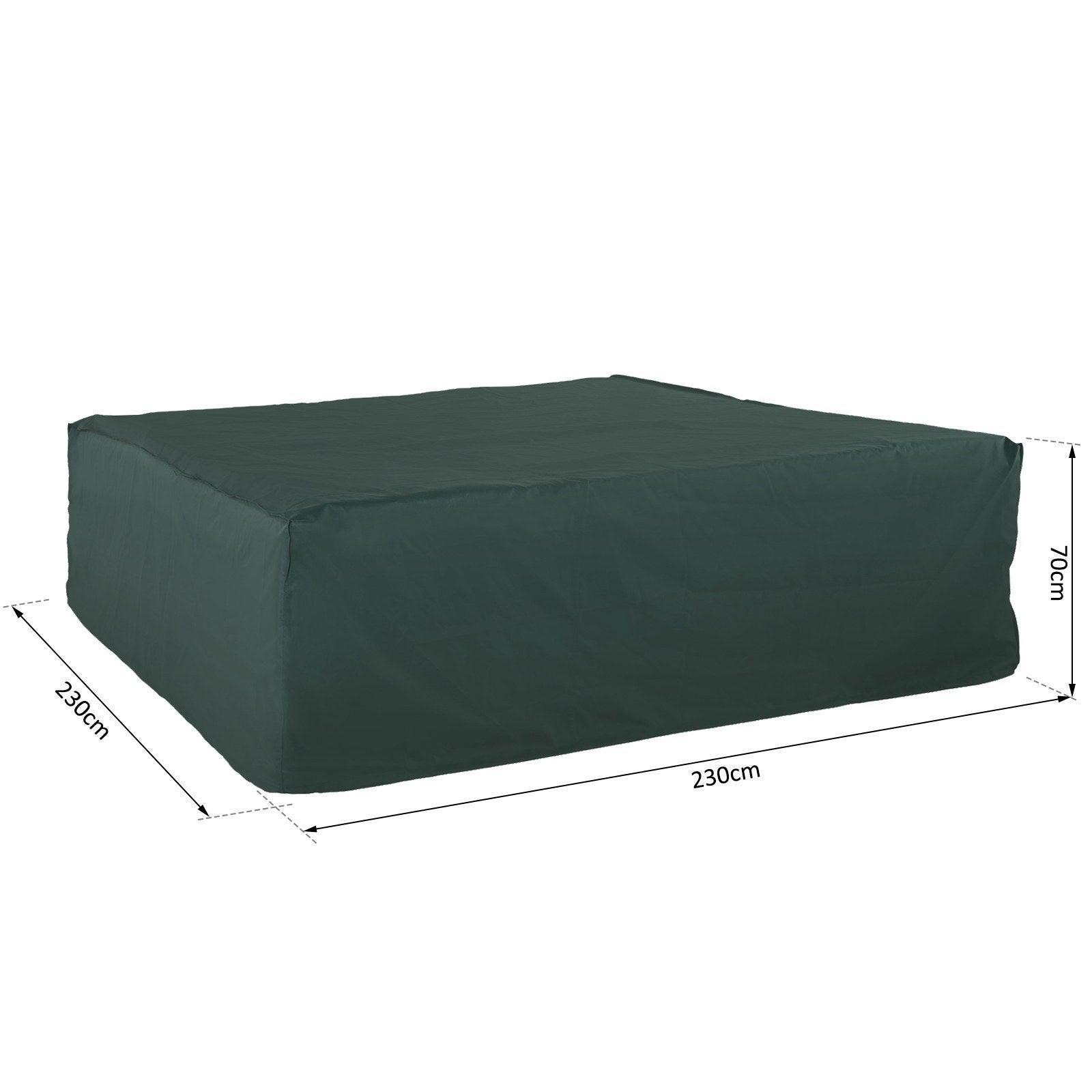 Outsunny Waterproof Patio Set Cover - 230x230cm - ALL4U RETAILER LTD