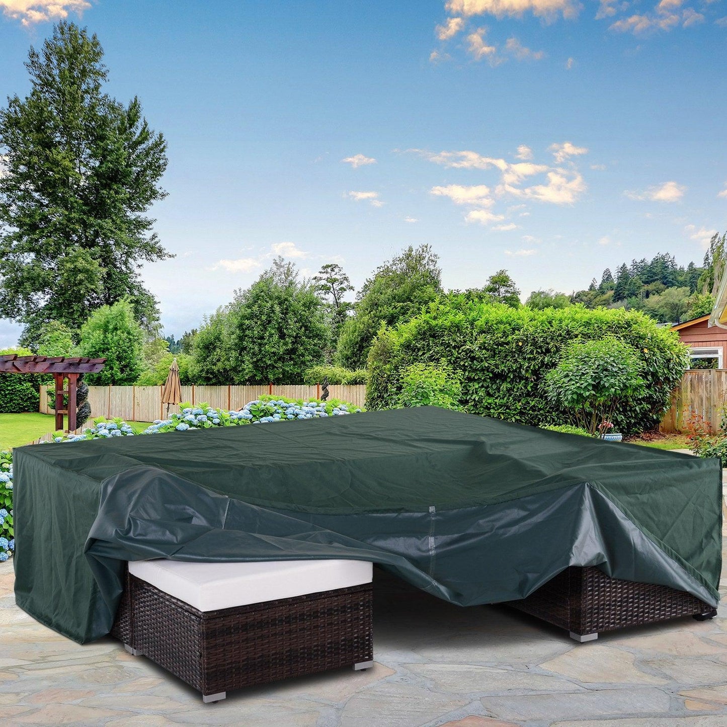 Outsunny Waterproof Patio Set Cover - 230x230cm - ALL4U RETAILER LTD