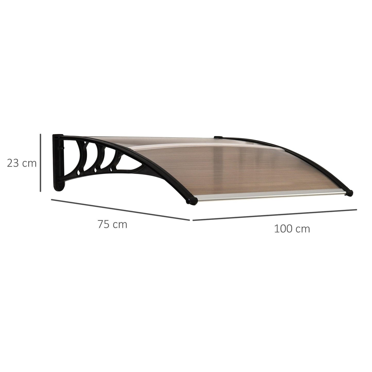 Outsunny Window Canopy: Modern Design, UV Resistance - ALL4U RETAILER LTD