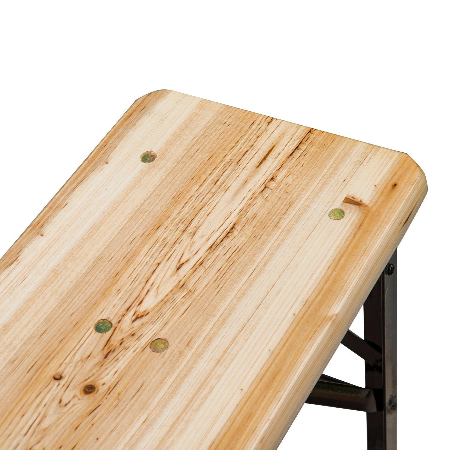 Outsunny Wooden Picnic Table - Simplistic and Sturdy - ALL4U RETAILER LTD