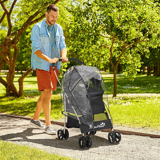 PawHut 3-in-1 Pet Stroller: Ultimate Convenience - ALL4U RETAILER LTD