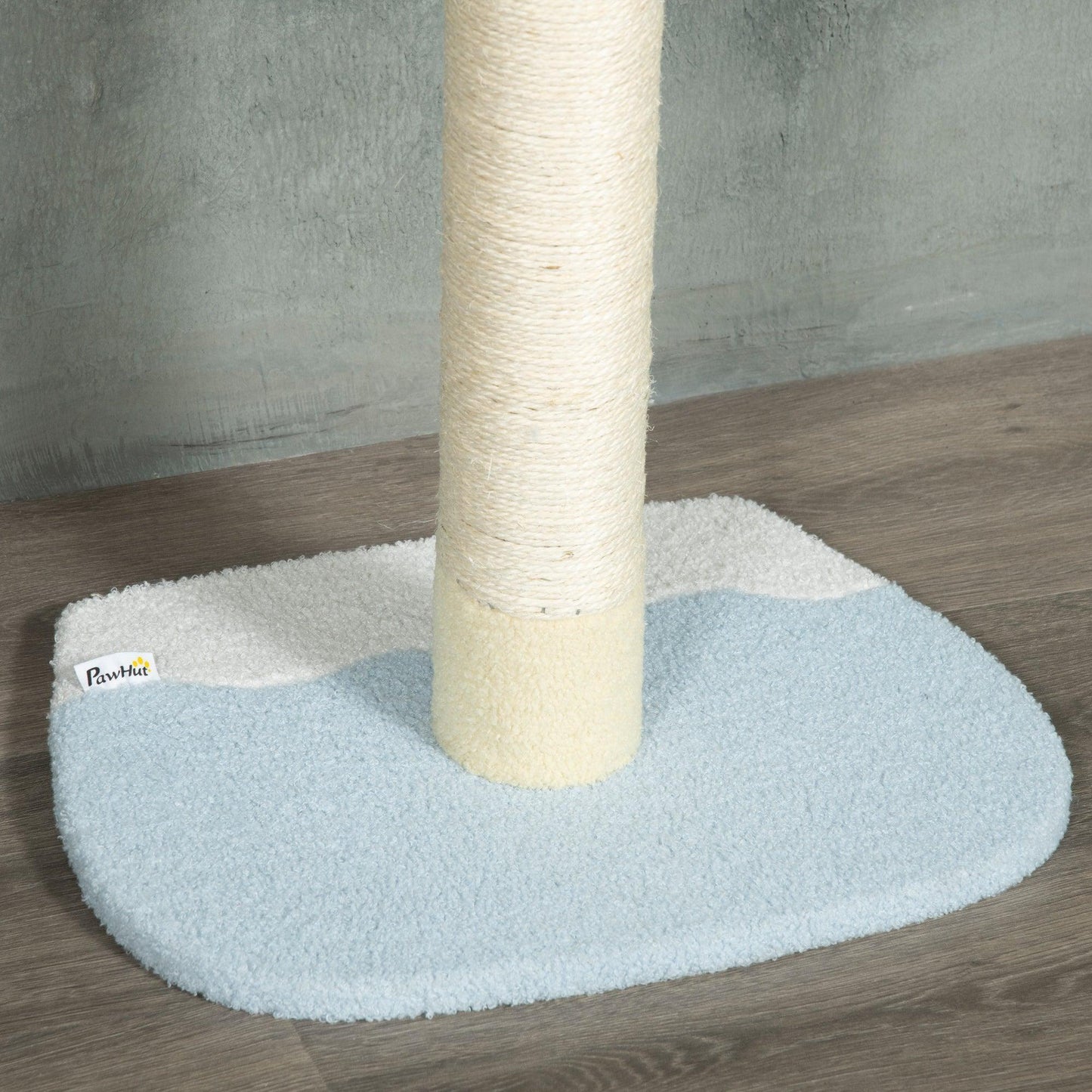 PawHut Adjustable Cat Tower with Scratching Post - ALL4U RETAILER LTD