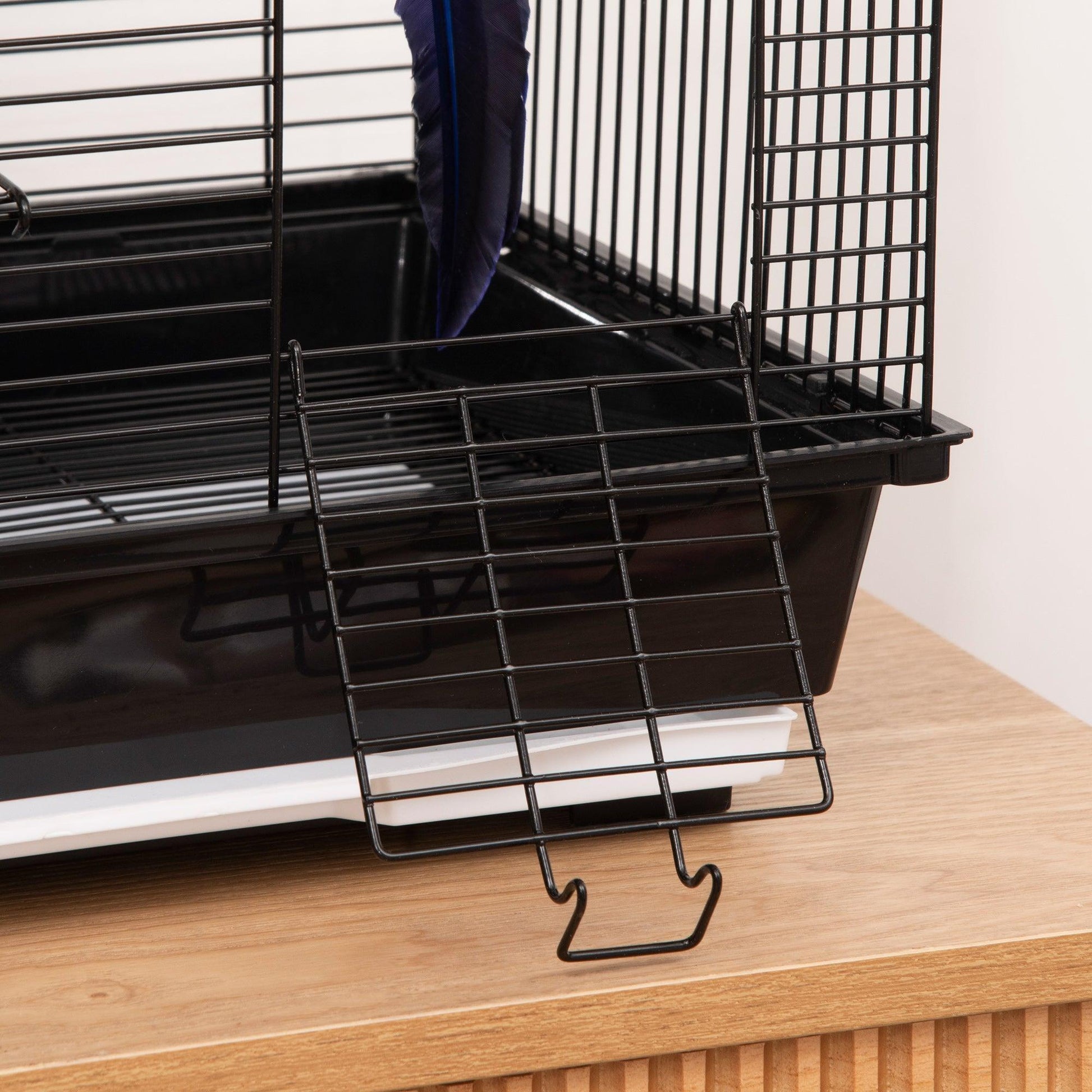 PawHut Bird Cage with Stand - Compact, Elegant Design - ALL4U RETAILER LTD