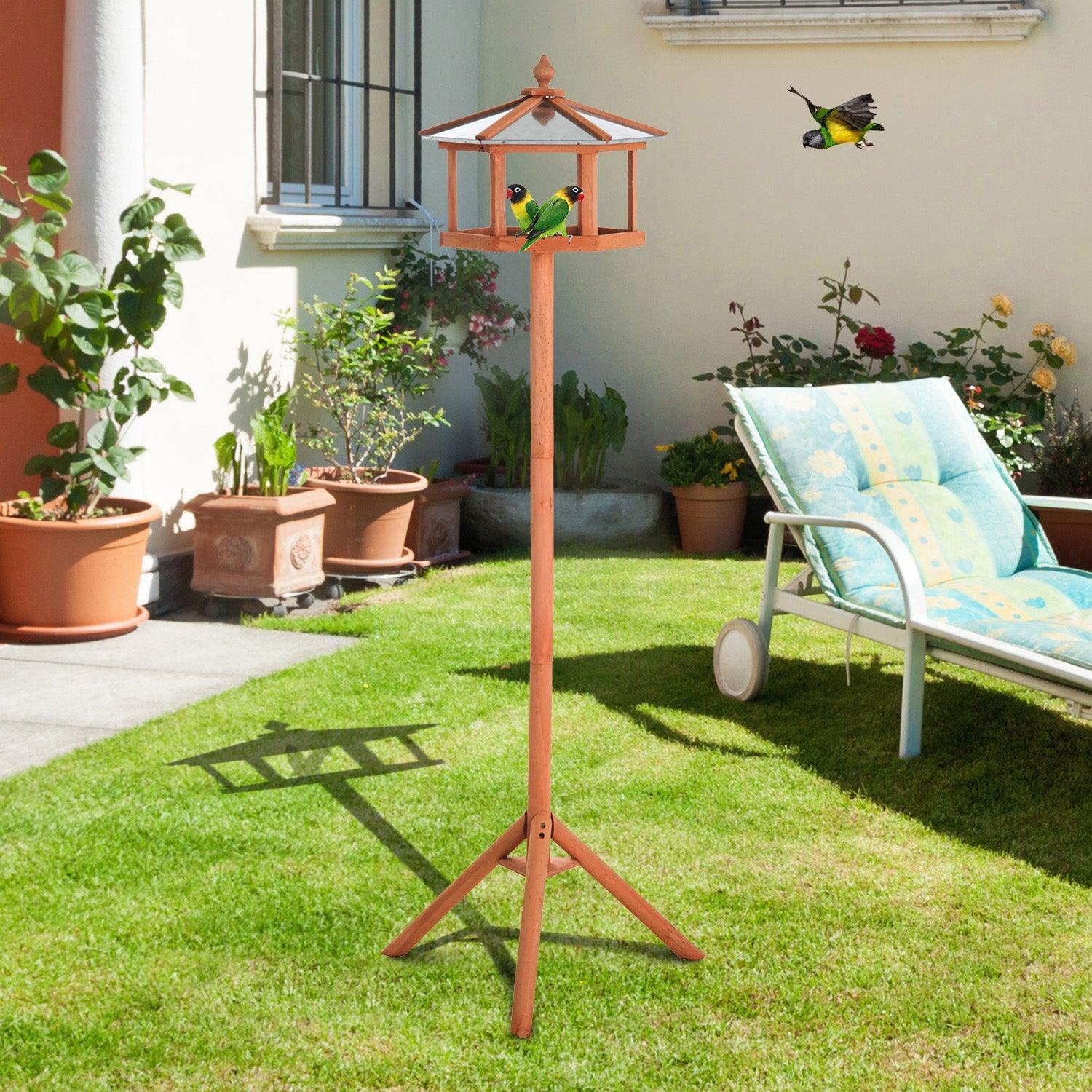 PawHut Bird Feeder Stand - ALL4U RETAILER LTD