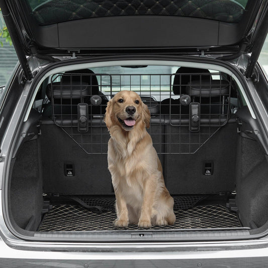 PawHut Car Dog Guard - Adjustable Metal Mesh Barrier - ALL4U RETAILER LTD