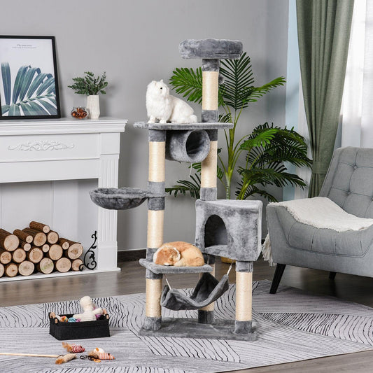 PawHut Cat Tree: 150CM Multi-level Condo - ALL4U RETAILER LTD