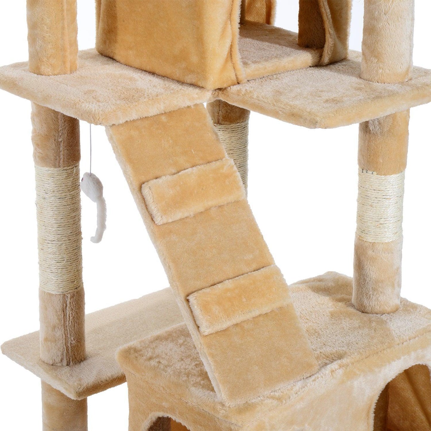 PawHut Cat Tree: Climbing Tower & Scratcher - ALL4U RETAILER LTD