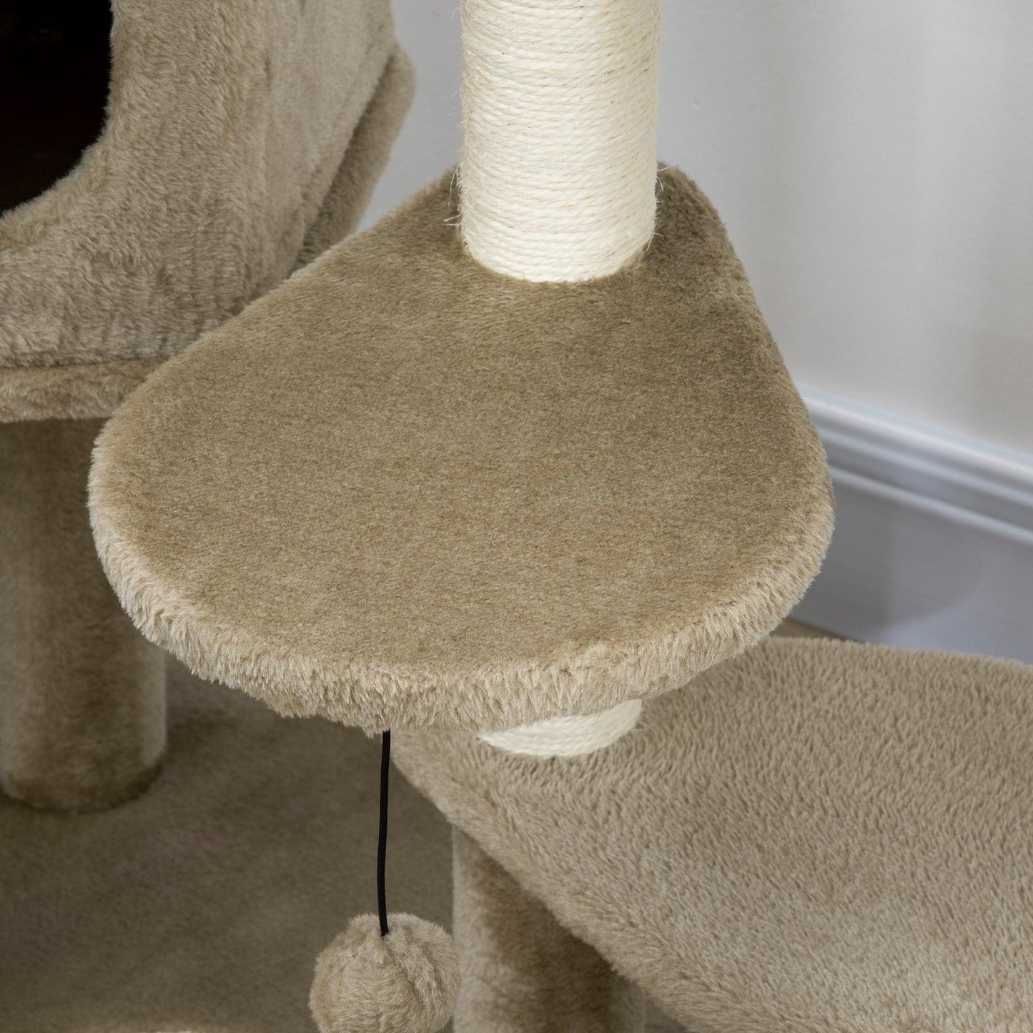 PawHut Cat Tree for Indoor Cats - Deluxe - ALL4U RETAILER LTD