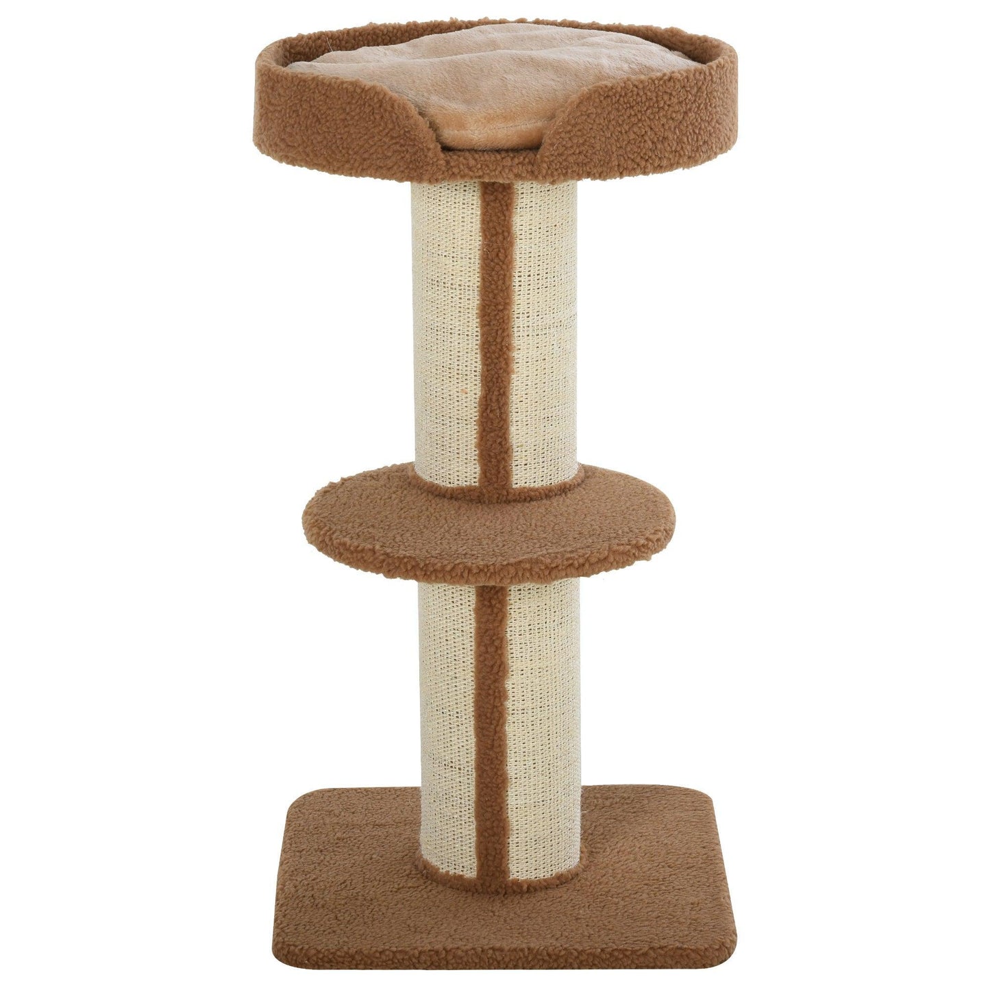 PawHut Cat Tree with Perches & Scratching Post - ALL4U RETAILER LTD