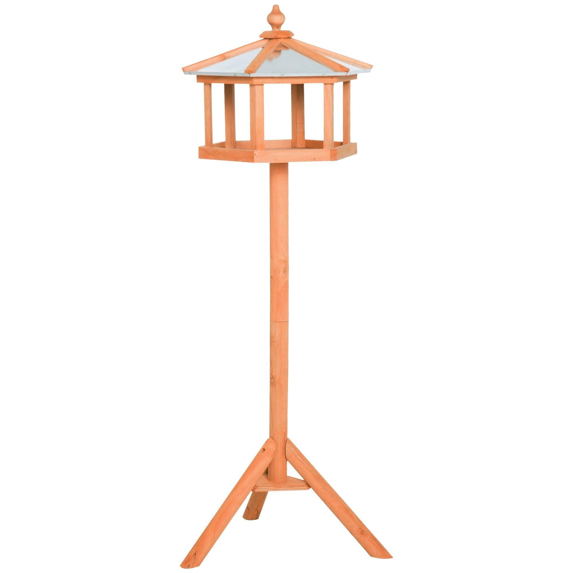 PawHut Deluxe Bird Stand Feeder Table - ALL4U RETAILER LTD