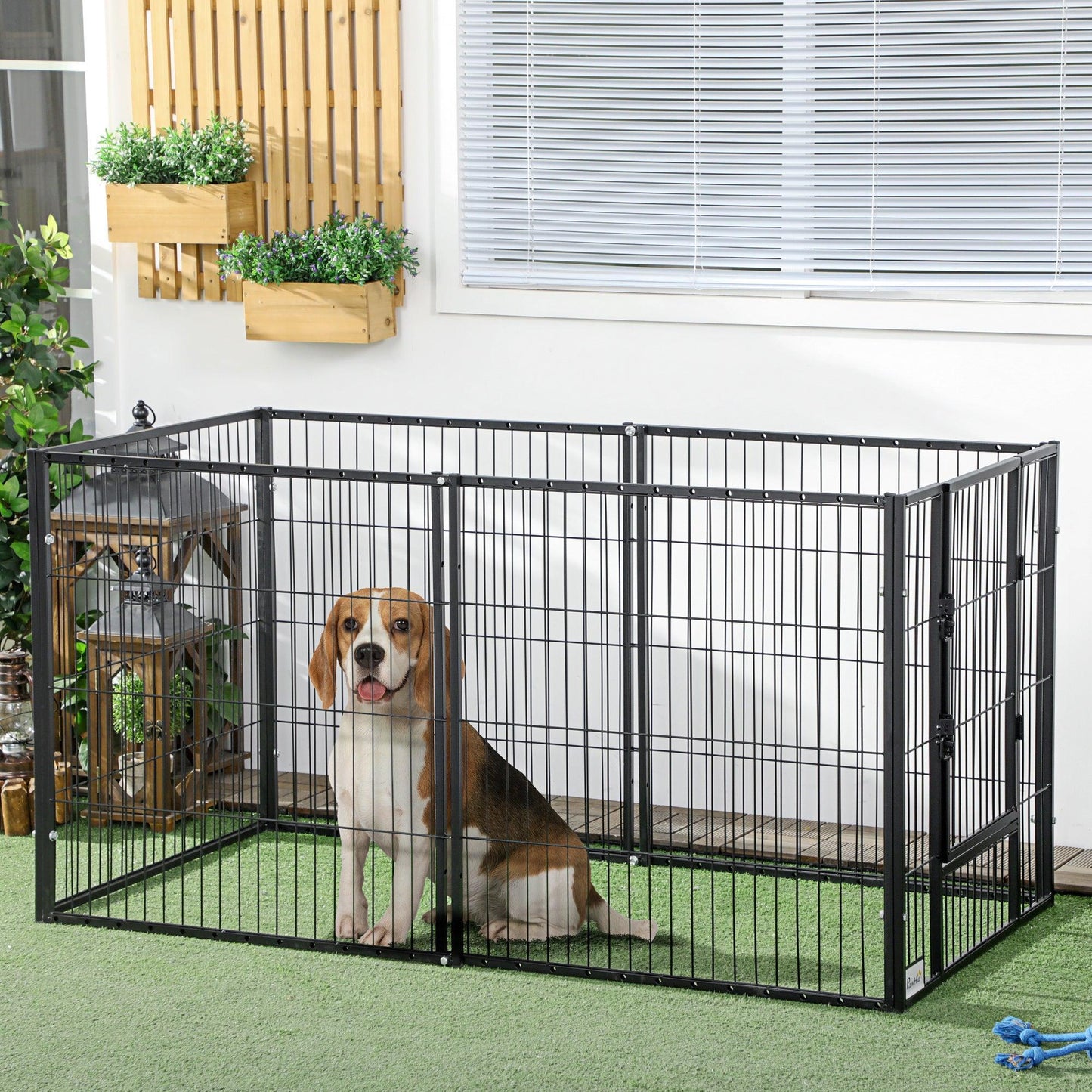 PawHut Dog Playpen - Adjustable, Strong & Simple - ALL4U RETAILER LTD