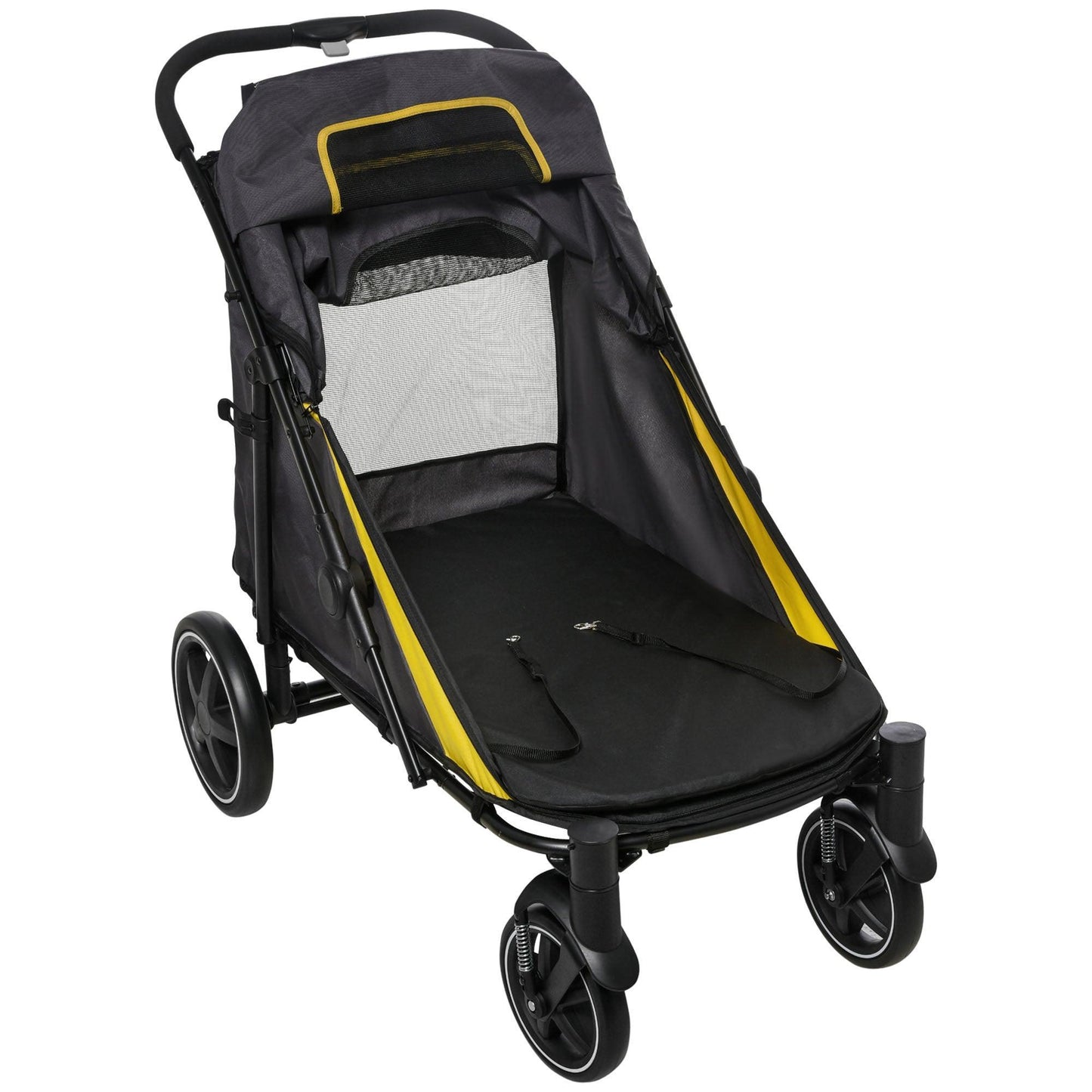 PawHut Foldable Pet Stroller: Easy & Convenient - ALL4U RETAILER LTD