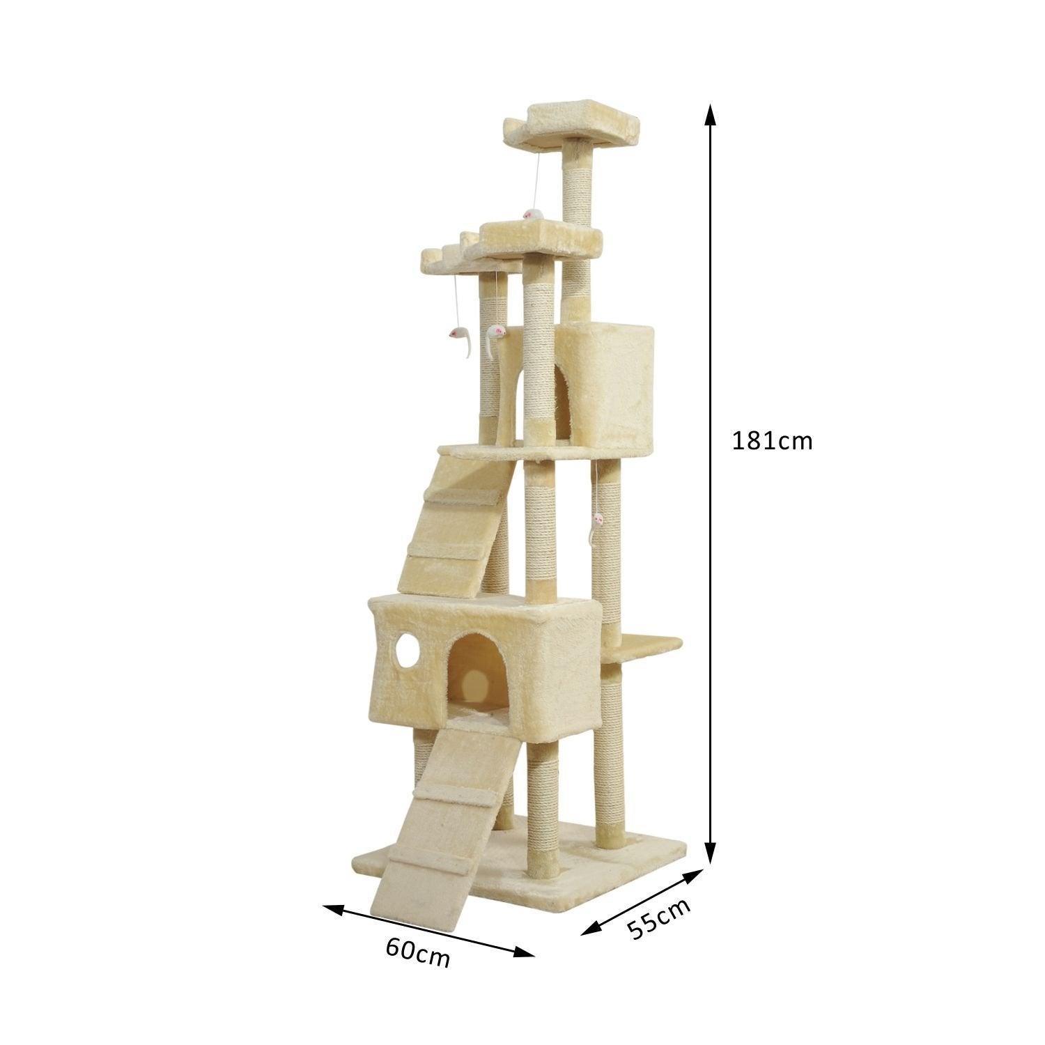 PawHut Multi-Level Cat Activity Centre - ALL4U RETAILER LTD