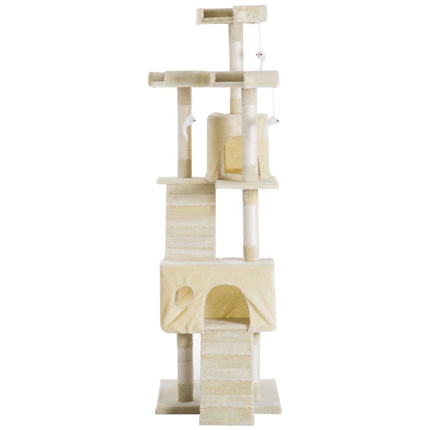 PawHut Multi-Level Cat Activity Centre - ALL4U RETAILER LTD