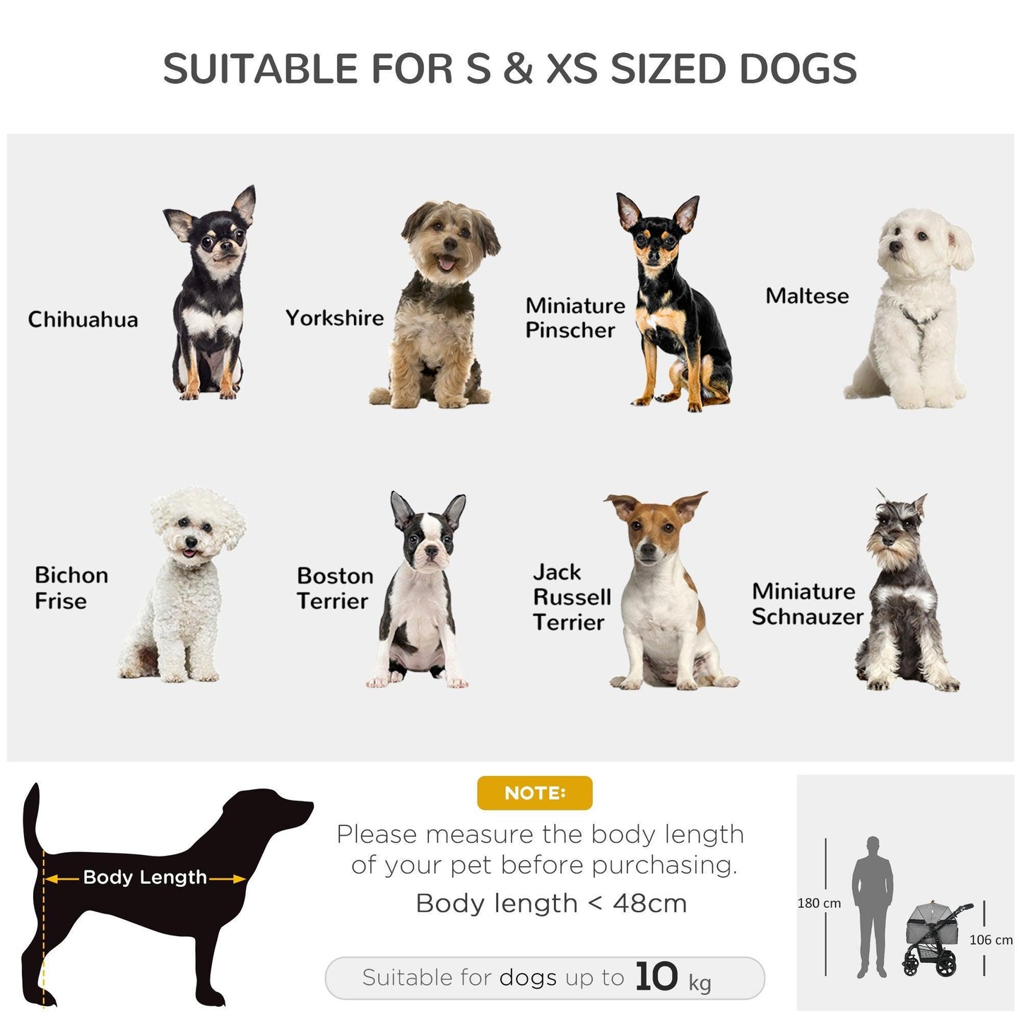 PawHut No-Zip Pet Stroller: Easy & Safe Travel - ALL4U RETAILER LTD