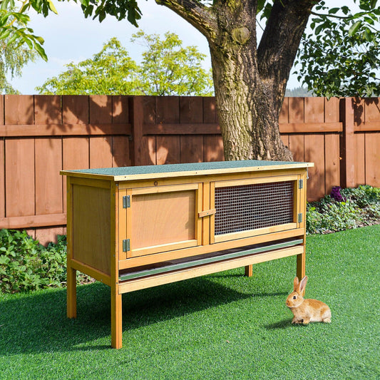 PawHut Outdoor Small Animal Hutch - ALL4U RETAILER LTD