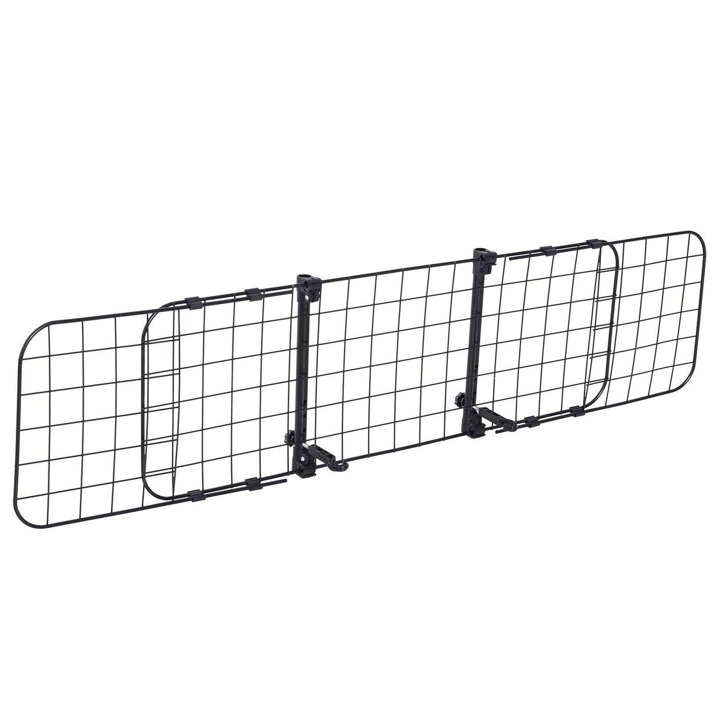 PawHut Pet Car Barrier - Heavy Duty, Black - ALL4U RETAILER LTD