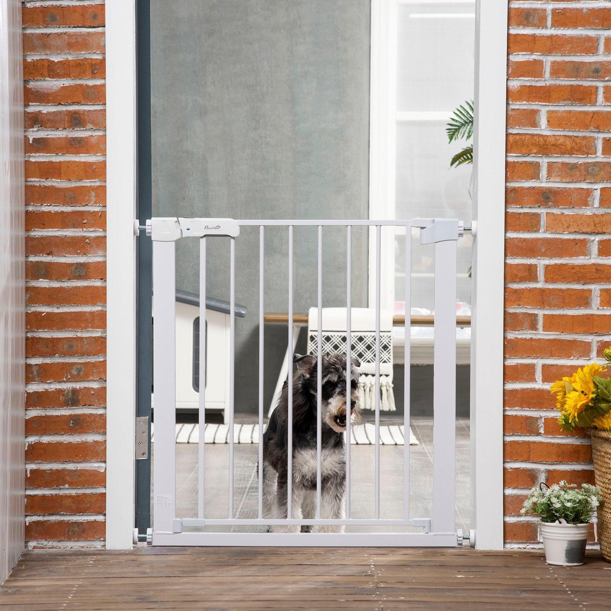 PawHut Pet Gate - Adjustable Safety Fence - ALL4U RETAILER LTD