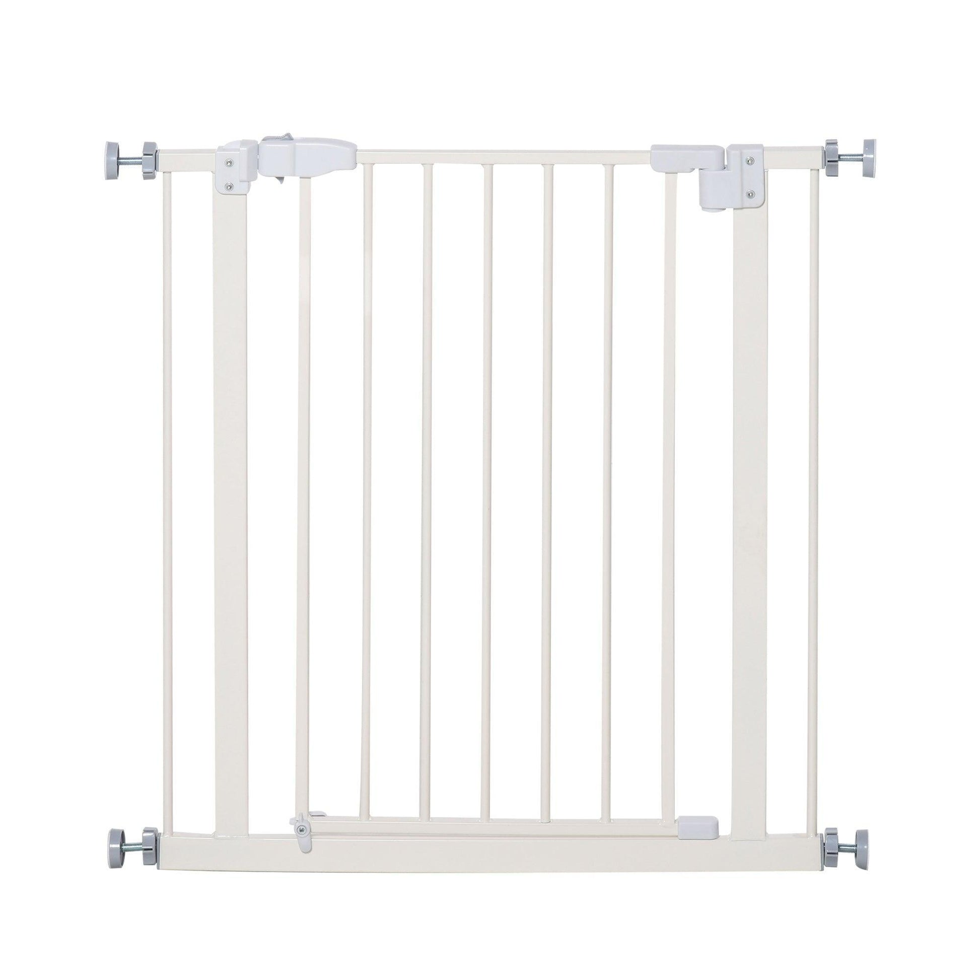 PawHut Pet Metal Safety Gate for Dogs - ALL4U RETAILER LTD