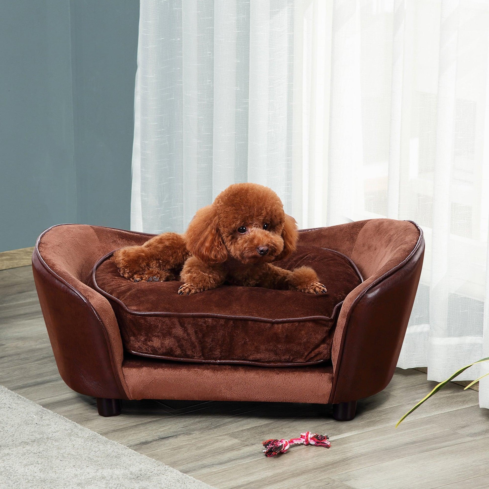 PawHut Pet Sofa Couch for Cats & Small Dogs - ALL4U RETAILER LTD