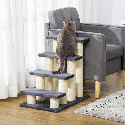 Pawhut Pet Stairs - Easy Climb for Small Pets - ALL4U RETAILER LTD