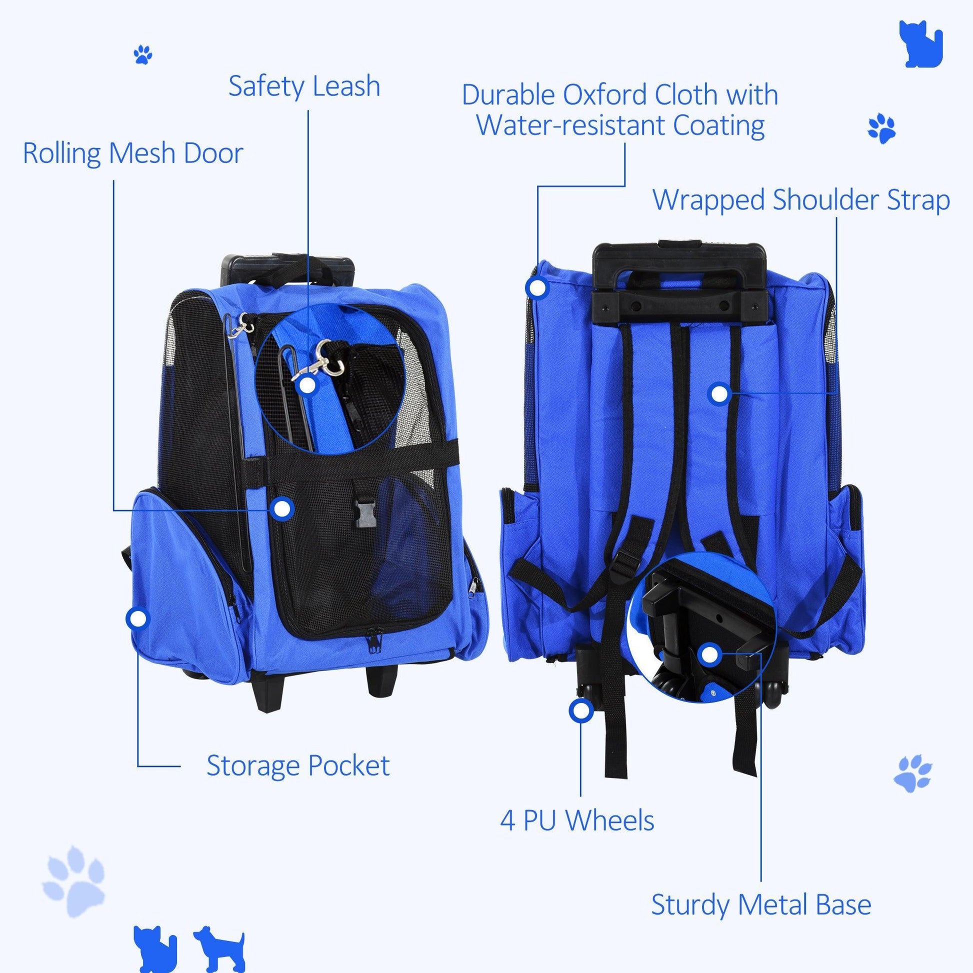 PawHut Pet Travel Backpack - ALL4U RETAILER LTD