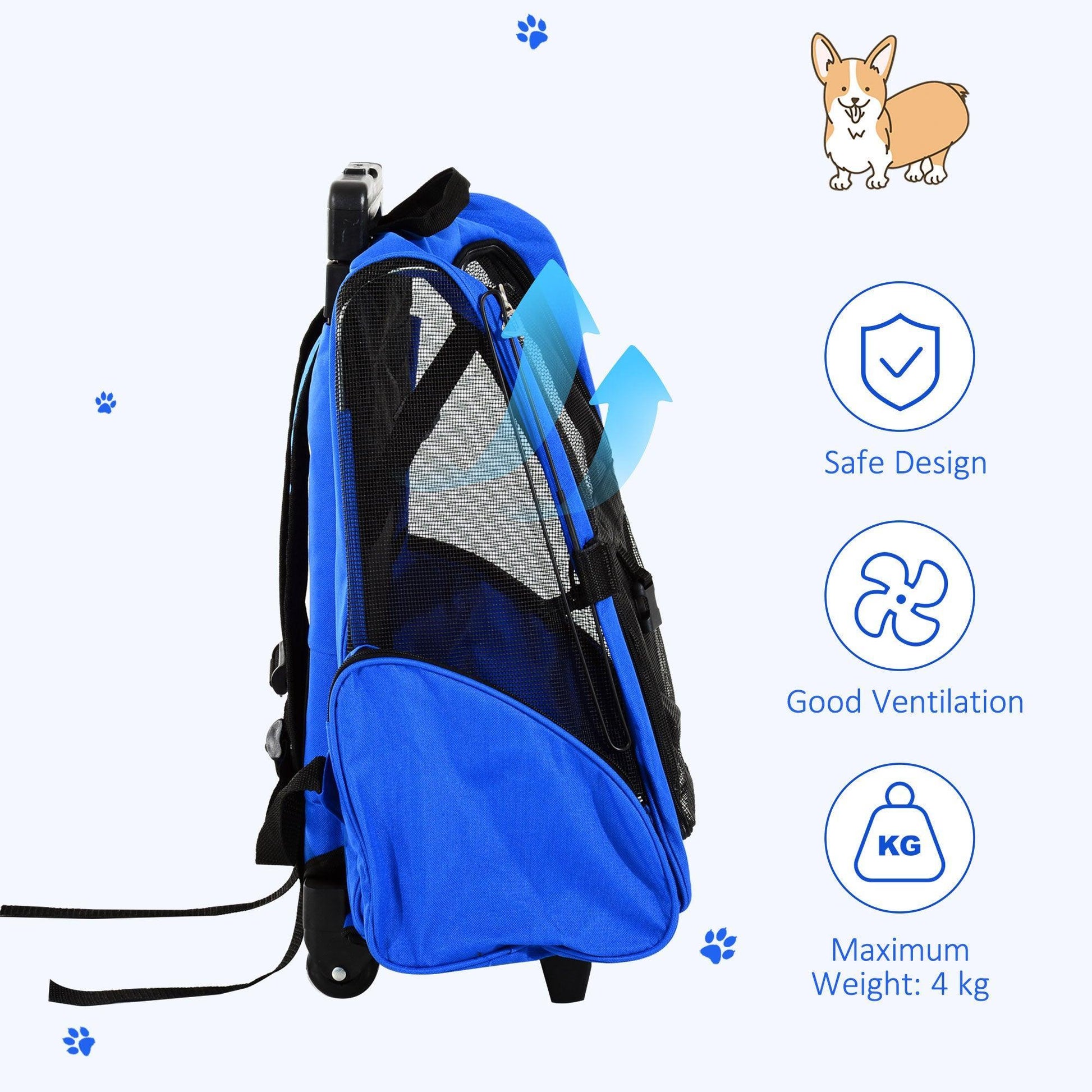 PawHut Pet Travel Backpack - ALL4U RETAILER LTD