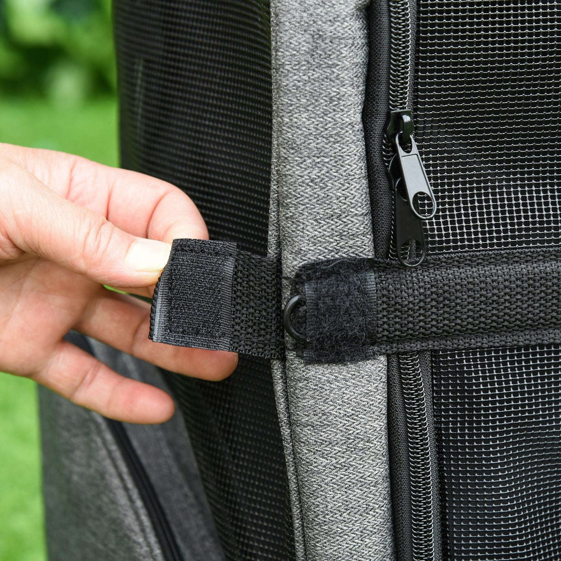 PawHut Pet Travel Backpack Bag with Trolley: Portable & Convenient - ALL4U RETAILER LTD