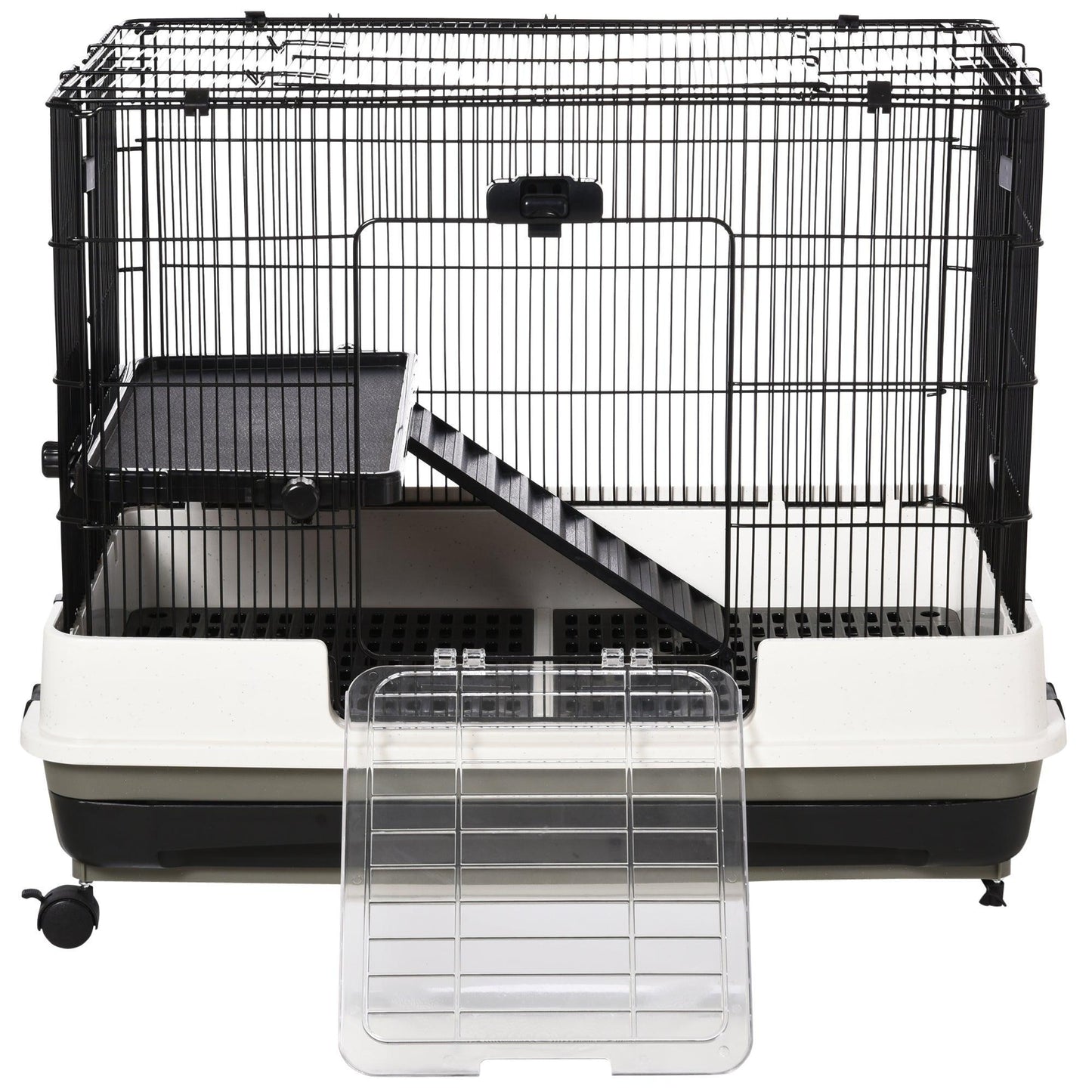 PawHut Rabbit Cage - Small Animal Haven - ALL4U RETAILER LTD