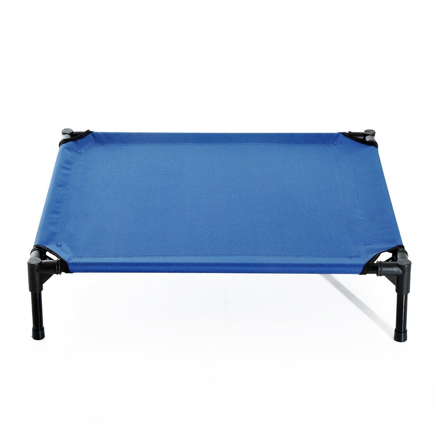 PawHut Raised Dog Bed - Portable and Blue - ALL4U RETAILER LTD