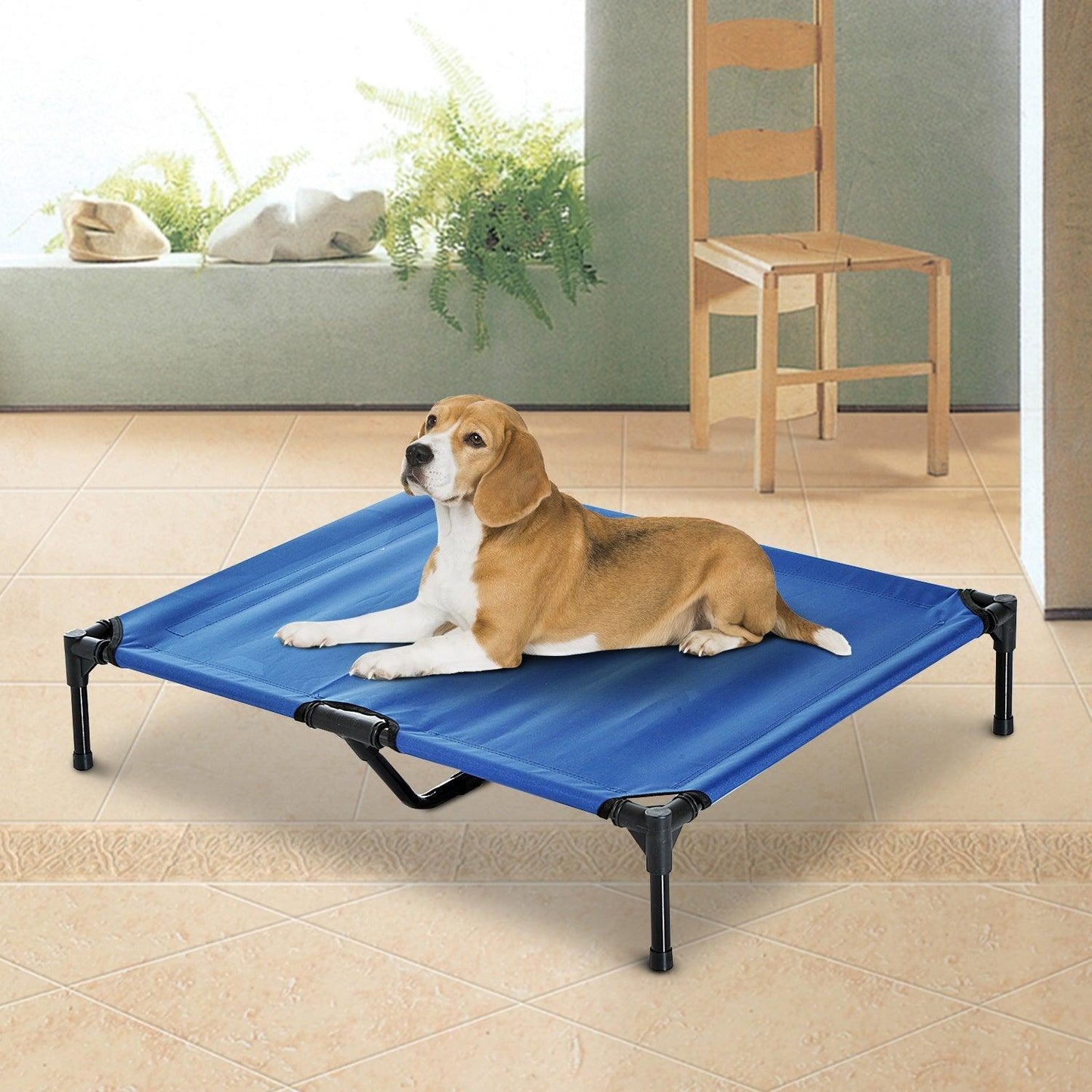 PawHut Raised Pet Bed: Comfort for Dogs & Cats - ALL4U RETAILER LTD