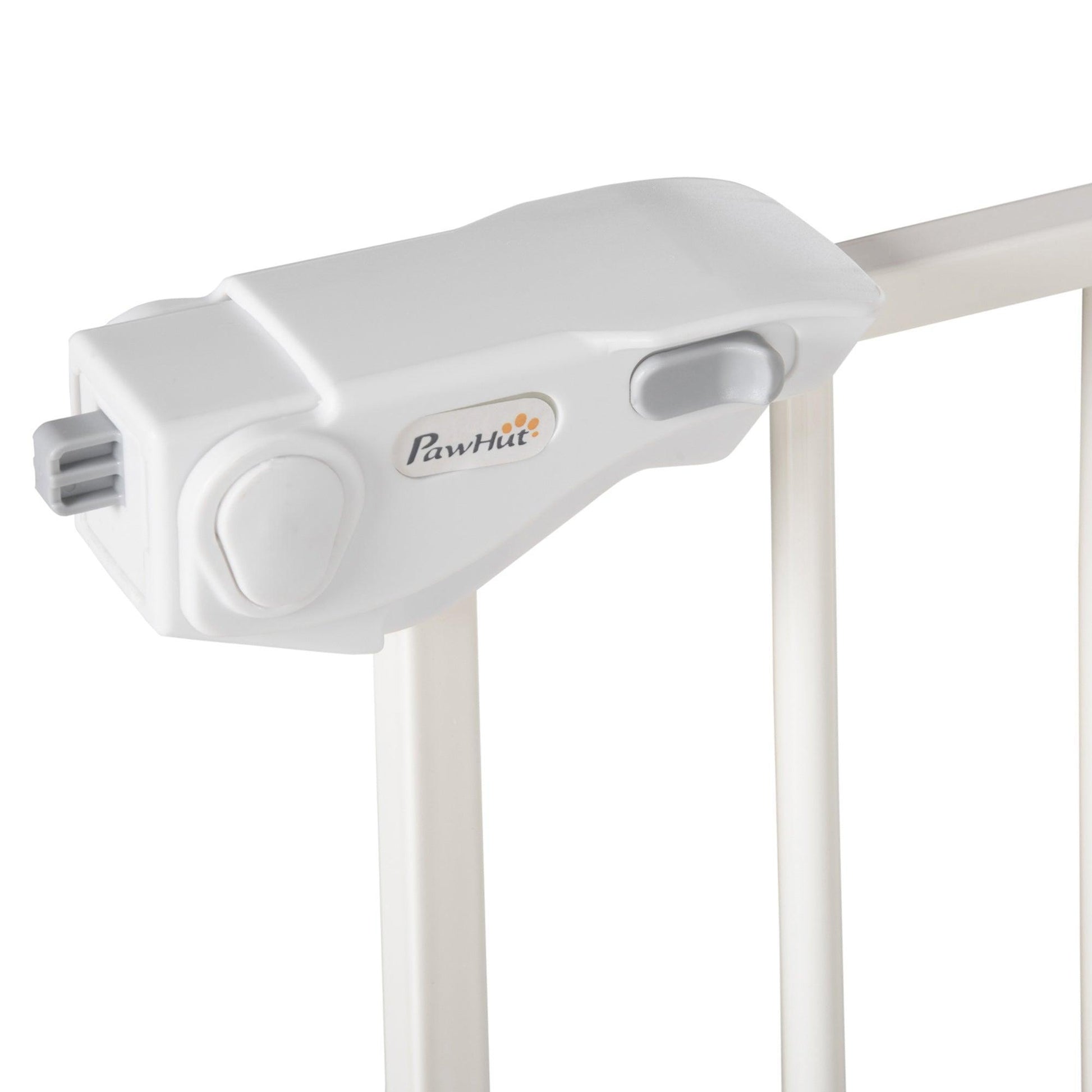 PawHut Safety Gate with Extensions - Adjustable and Easy - ALL4U RETAILER LTD