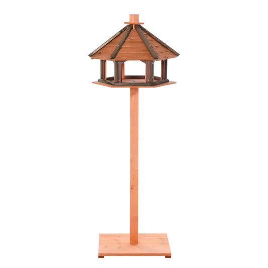 PawHut Wooden Bird Feeder Table - Weatherproof 130cm - ALL4U RETAILER LTD