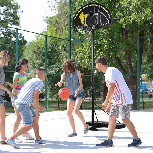 SPORTNOW 2.3-3m Portable Basketball Hoop & Stand - ALL4U RETAILER LTD