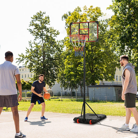SPORTNOW Kids Basketball Hoop: Adjustable, Portable & Sturdy - ALL4U RETAILER LTD