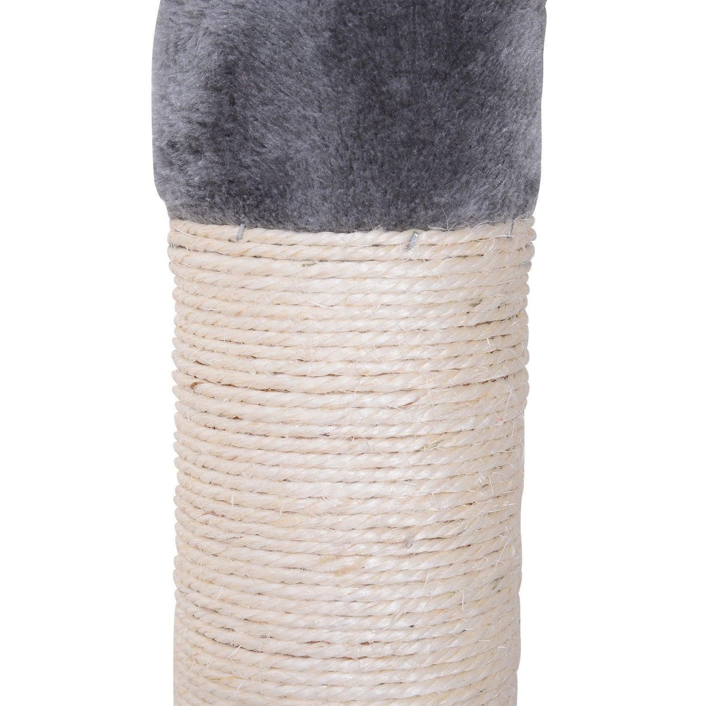 PawHut Grey Cat Scratching Post with 5 Platforms - ALL4U RETAILER LTD