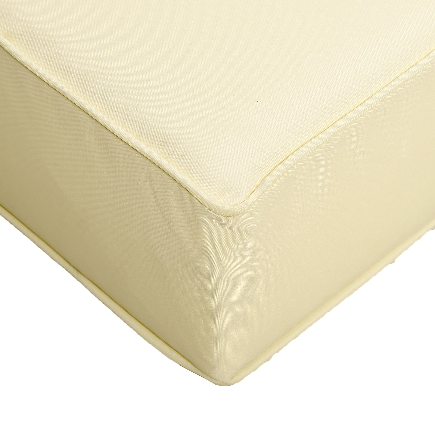 Outsunny 4 Piece Outdoor Seat and Back Cushion Set For Patio Deep Seating Chairs Replacement Cushions Beige