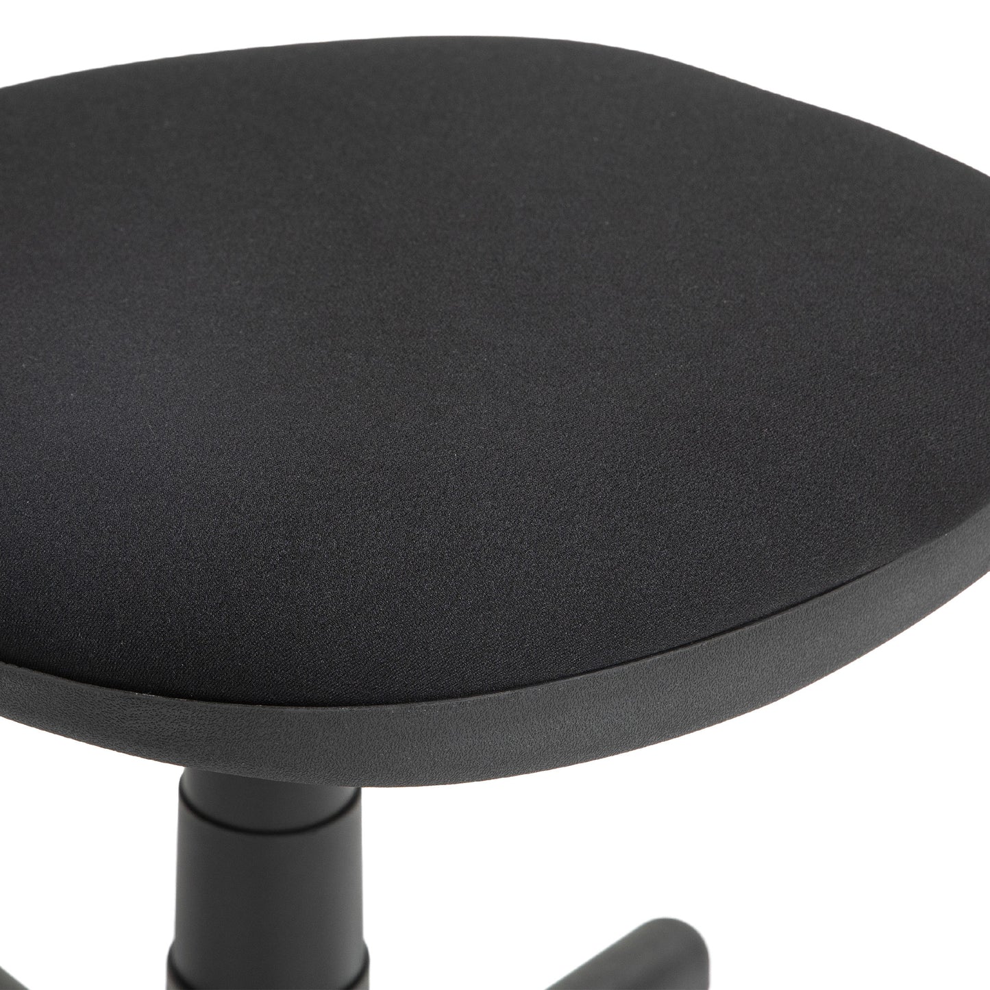 HOMCOM Compact Swivel Desk Chair - Black - ALL4U RETAILER LTD