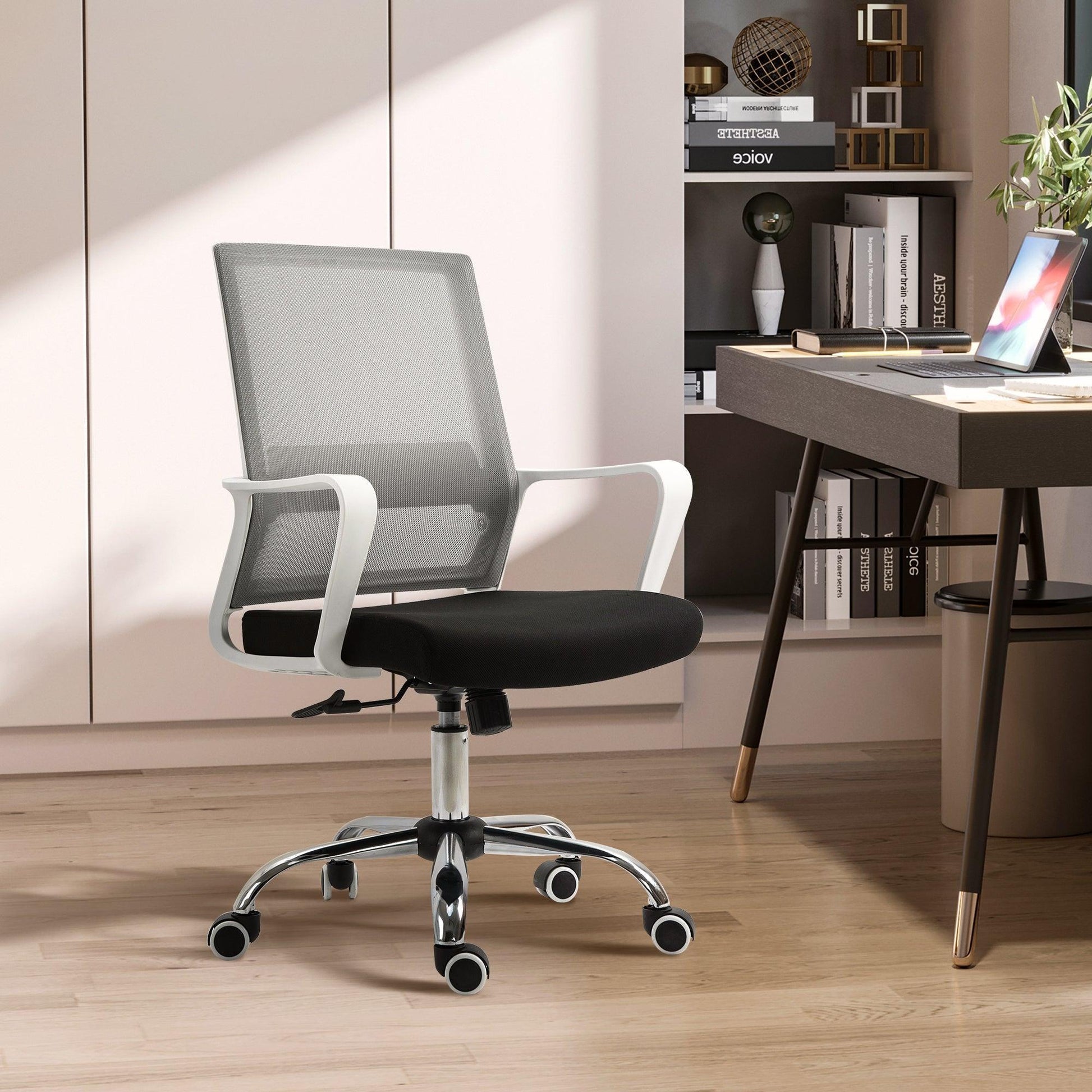 Vinsetto Ergonomic Office Chair with Adjustable Height - ALL4U RETAILER LTD